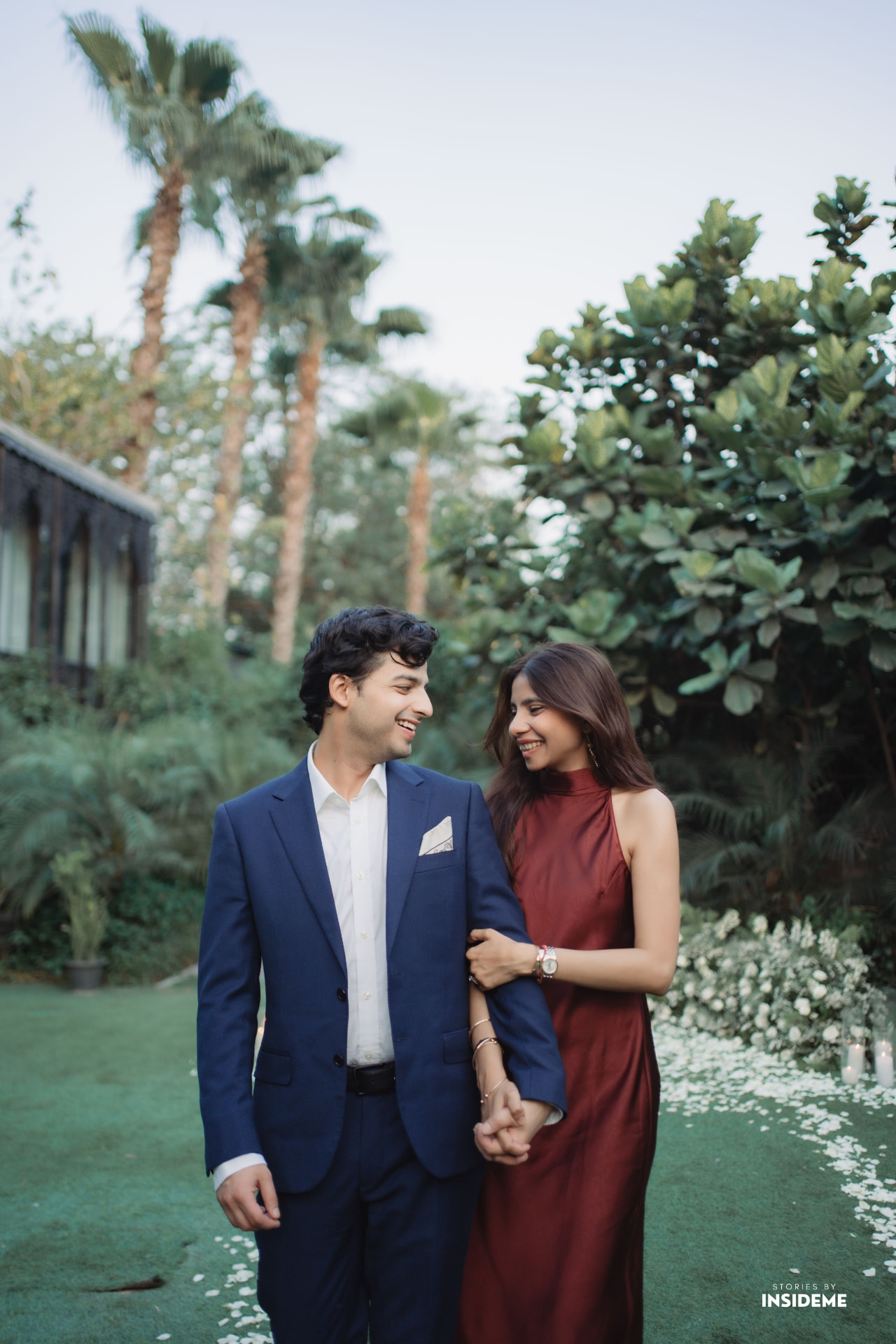 Shivin Saluja and Simpi Srivastava together